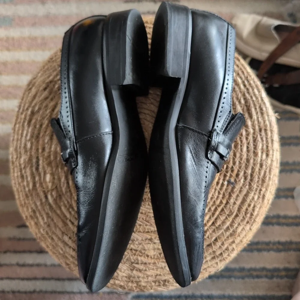 Calvin Klein Garner Men's Size 8M Black Slip‎ On Loafer